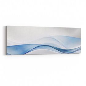 Olla 10087YI Abstract Görsel Yatay İnce 90x30 cm Kanvas Tablo