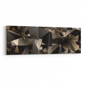 Olla 10100YI Abstract Görsel Yatay İnce 90x30 cm Kanvas Tablo