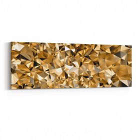 Olla 10103YI Abstract Görsel Yatay İnce 90x30 cm Kanvas Tablo