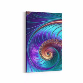 Olla 10126D Abstract Görsel Dikey 20x30 cm Kanvas Tablo