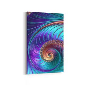 Olla 10126D Abstract Görsel Dikey 20x30 cm Kanvas Tablo