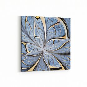 Olla 10128K Abstract Görsel Kare 25x25 cm Kanvas Tablo