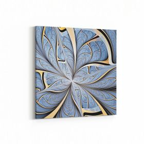 Olla 10128K Abstract Görsel Kare 25x25 cm Kanvas Tablo