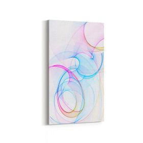 Olla 10131DD Abstract Görsel Dikey Dar 30x60 cm Kanvas Tablo