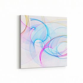 Olla 10131K Abstract Görsel Kare 25x25 cm Kanvas Tablo