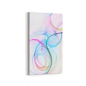 Olla 10132DD Abstract Görsel Dikey Dar 30x60 cm Kanvas Tablo