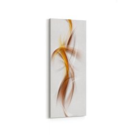 Olla 10145DI Abstract Görsel Dikey İnce 30x90 cm Kanvas Tablo