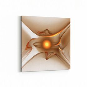 Olla 10150K Abstract Görsel Kare 25x25 cm Kanvas Tablo