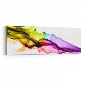 Olla 10169YI Abstract Görsel Yatay İnce 90x30 cm Kanvas Tablo