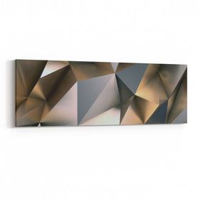 Olla 10180YI Abstract Görsel Yatay İnce 90x30 cm Kanvas Tablo