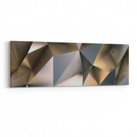 Olla 10180YI Abstract Görsel Yatay İnce 90x30 cm Kanvas Tablo