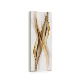 Olla 10185DI Abstract Görsel Dikey İnce 30x90 cm Kanvas Tablo