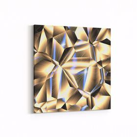Olla 10193K Abstract Görsel Kare 25x25 cm Kanvas Tablo