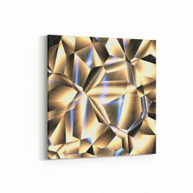 Olla 10193K Abstract Görsel Kare 25x25 cm Kanvas Tablo