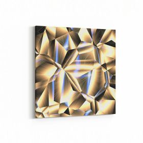 Olla 10193K Abstract Görsel Kare 25x25 cm Kanvas Tablo