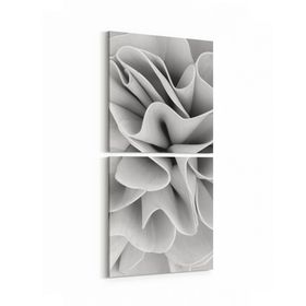 Olla 10199K2D Abstract Görsel Kare 2 Parça Dikey 30x65 cm Kanvas Tablo
