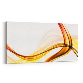 Olla 10204YD Abstract Görsel Yatay Dar 60x30 cm Kanvas Tablo