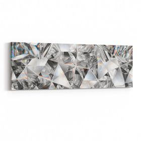 Olla 10209YI Abstract Görsel Yatay İnce 90x30 cm Kanvas Tablo