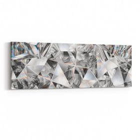 Olla 10209YI Abstract Görsel Yatay İnce 90x30 cm Kanvas Tablo