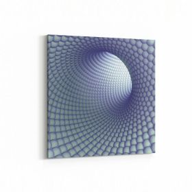Olla 10224K Abstract Girdap Görsel Kare 25x25 cm Kanvas Tablo