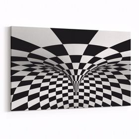 Olla 10231Y Abstract Girdap Görsel Yatay 30x20 cm Kanvas Tablo