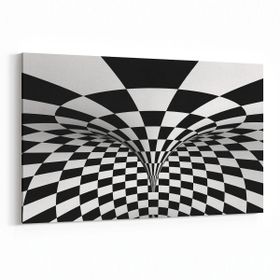Olla 10231Y Abstract Girdap Görsel Yatay 30x20 cm Kanvas Tablo