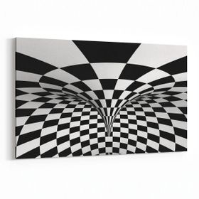 Olla 10231Y Abstract Girdap Görsel Yatay 30x20 cm Kanvas Tablo