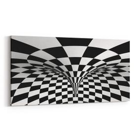 Olla 10231YD Abstract Girdap Görsel Yatay Dar 60x30 cm Kanvas Tablo
