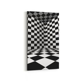 Olla 10233DD Abstract Girdap Görsel Dikey Dar 30x60 cm Kanvas Tablo