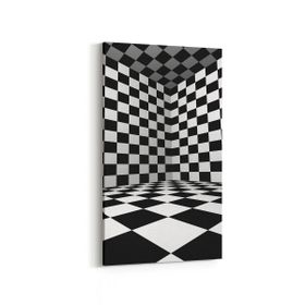Olla 10233DD Abstract Girdap Görsel Dikey Dar 30x60 cm Kanvas Tablo