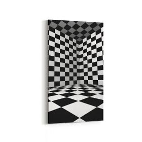 Olla 10233DD Abstract Girdap Görsel Dikey Dar 30x60 cm Kanvas Tablo