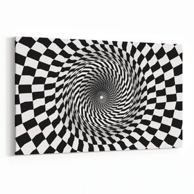Olla 10239Y Abstract Girdap Görsel Yatay 30x20 cm Kanvas Tablo