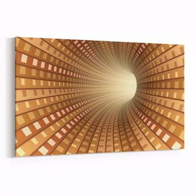 Olla 10246Y Abstract Girdap Görsel Yatay 30x20 cm Kanvas Tablo