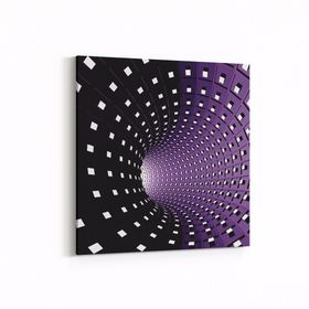Olla 10255K Abstract Girdap Görsel Kare 25x25 cm Kanvas Tablo