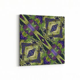 Olla 10284K Abstract Görsel Kare 25x25 cm Kanvas Tablo
