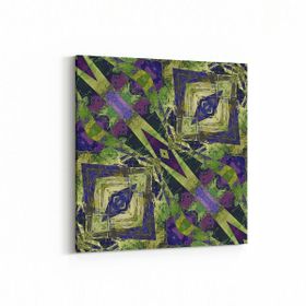 Olla 10284K Abstract Görsel Kare 25x25 cm Kanvas Tablo