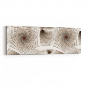 Olla 10312YI Abstract Görsel Yatay İnce 90x30 cm Kanvas Tablo