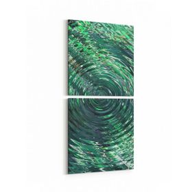 Olla 10338K2D Abstract Görsel Kare 2 Parça Dikey 30x65 cm Kanvas Tablo