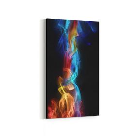 Olla 10346DD Abstract Görsel Dikey Dar 30x60 cm Kanvas Tablo