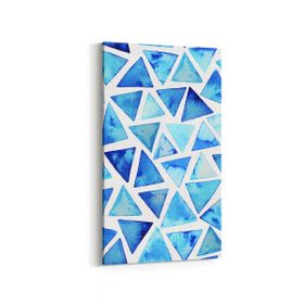 Olla 10357DD Abstract Görsel Dikey Dar 30x60 cm Kanvas Tablo