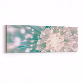 Olla 10359YI Abstract Görsel Yatay İnce 90x30 cm Kanvas Tablo