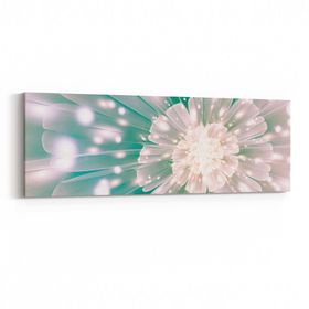 Olla 10359YI Abstract Görsel Yatay İnce 90x30 cm Kanvas Tablo