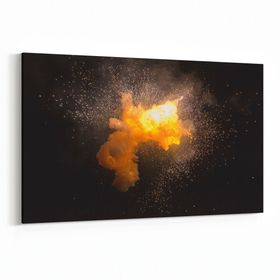 Olla 10364Y Abstract Görsel Yatay 30x20 cm Kanvas Tablo
