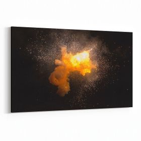 Olla 10364Y Abstract Görsel Yatay 30x20 cm Kanvas Tablo