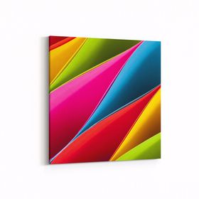 Olla 10382K Abstract Görsel Kare 25x25 cm Kanvas Tablo