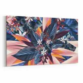 Olla 10385Y Abstract Görsel Yatay 30x20 cm Kanvas Tablo