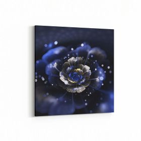 Olla 10391K Abstract Görsel Kare 25x25 cm Kanvas Tablo
