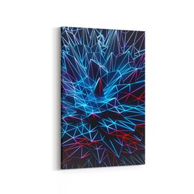 Olla 10396D Abstract Görsel Dikey 20x30 cm Kanvas Tablo