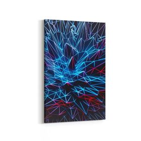 Olla 10396D Abstract Görsel Dikey 20x30 cm Kanvas Tablo