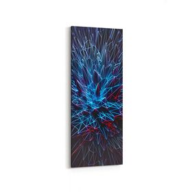 Olla 10396DI Abstract Görsel Dikey İnce 30x90 cm Kanvas Tablo